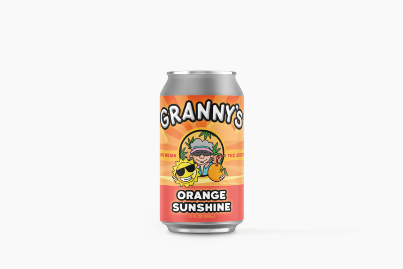 Granny's Orange Sunshine Live Resin Seltzer (Single)