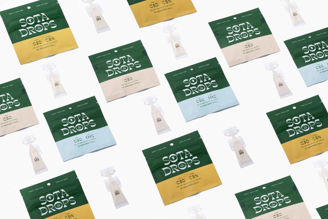 Sota Drops Water Soluble CBD THC CBN a New Minnesota Made Cannabis CPG