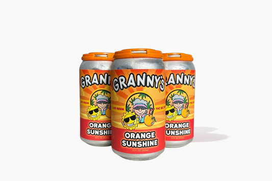 Granny's Orange Sunshine Live Resin Seltzer (4pck)