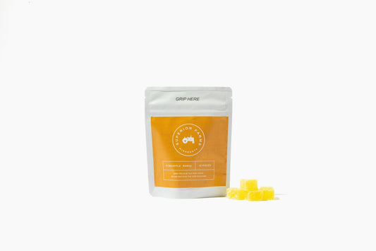 Superior Farms Hemp Derived THC Gummies, Minnesota made Delta 9 Gummies Pineapple Mango